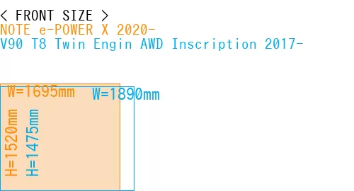 #NOTE e-POWER X 2020- + V90 T8 Twin Engin AWD Inscription 2017-
